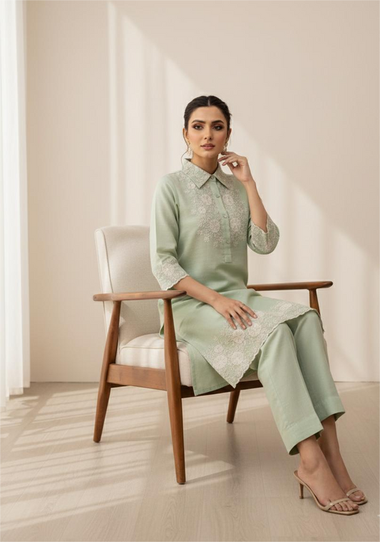 Pista Green Co-Ord Set